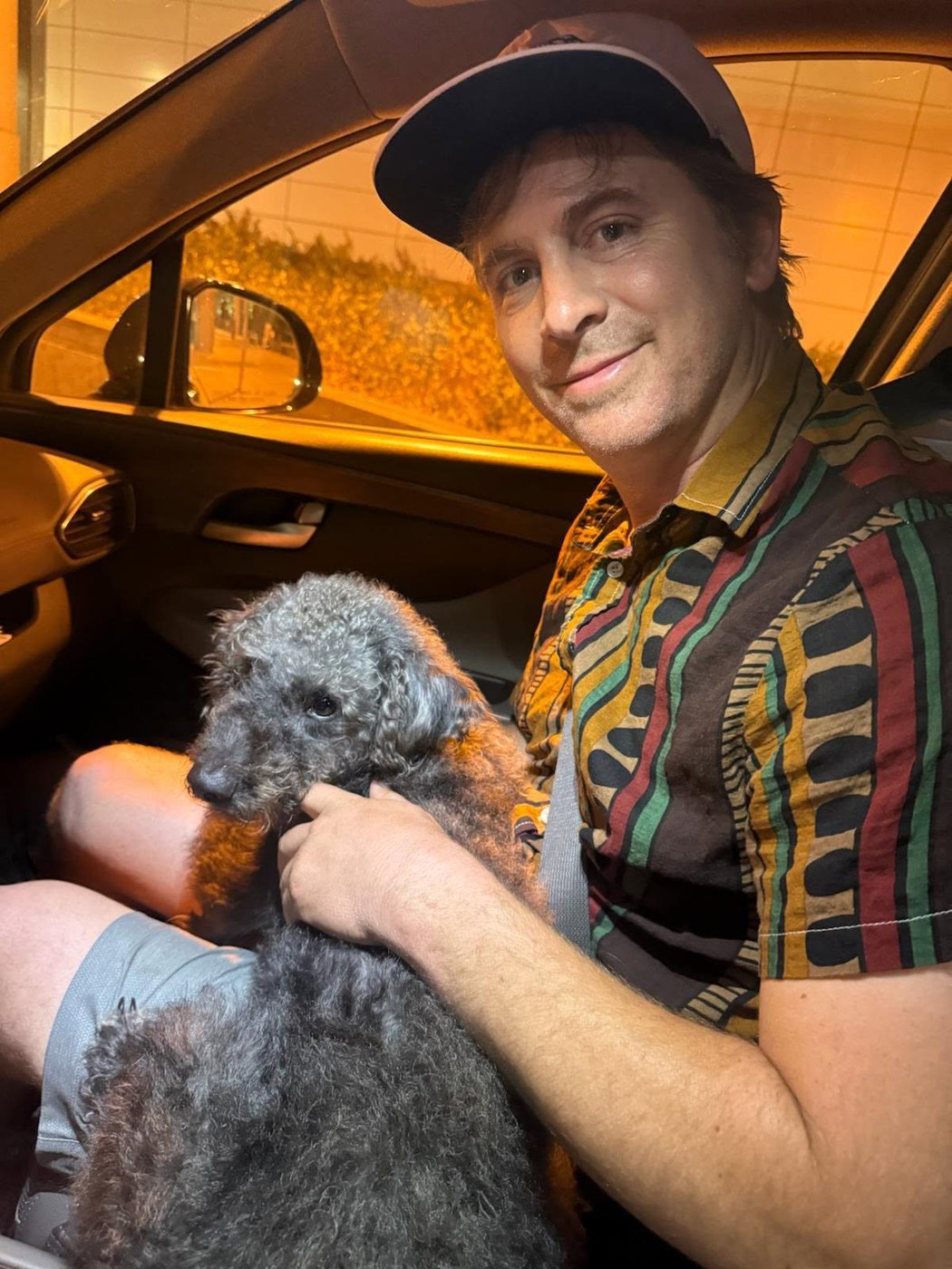 Scruffy and John